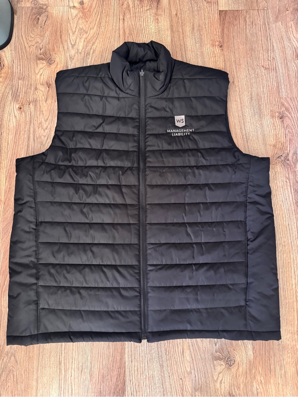Black Quilted Puffer Vest